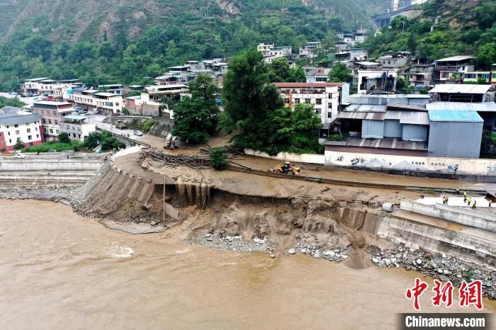 四川汶川发生山洪泥石流灾害 造成3人失联4人遇难