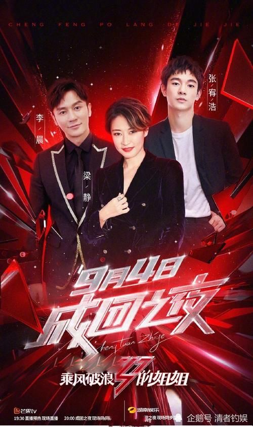  阵容|姐姐成团之夜嘉宾阵容公布！张杰蔡徐坤周深阿云嘎陈赫等人加盟