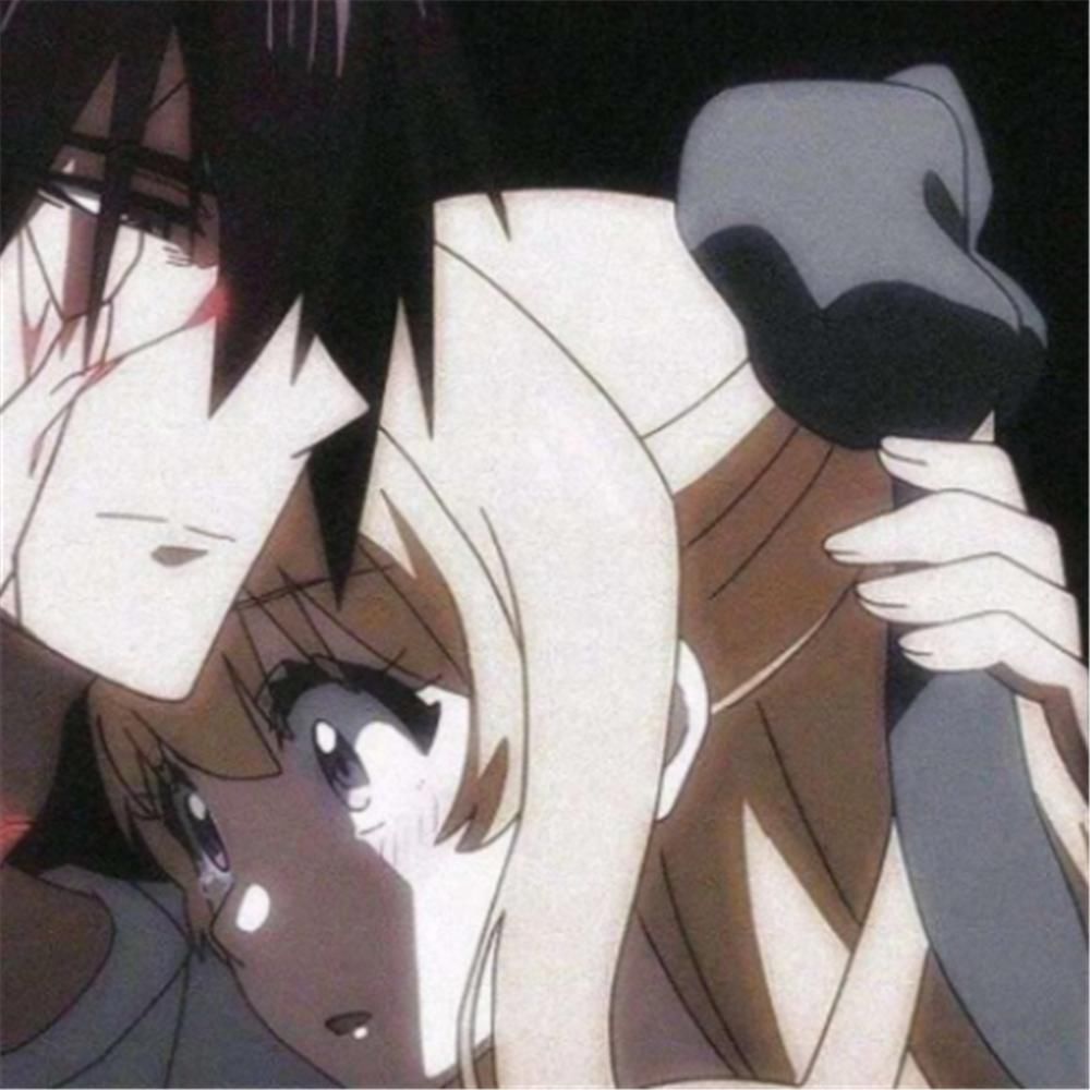  下辈子|唯美·天真·动漫情侣头像： 这辈子我放过你了，下辈子记得带我回家