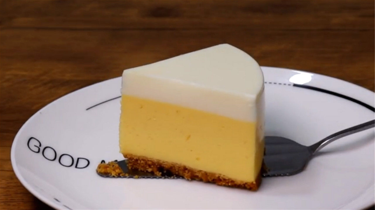  不用|在家就能自己做的芒果慕斯蛋糕，不用烤箱，喜欢的不要错过哦