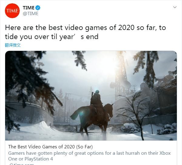最佳|《时代》杂志评选2020年最佳游戏榜单，你最喜欢哪一个？