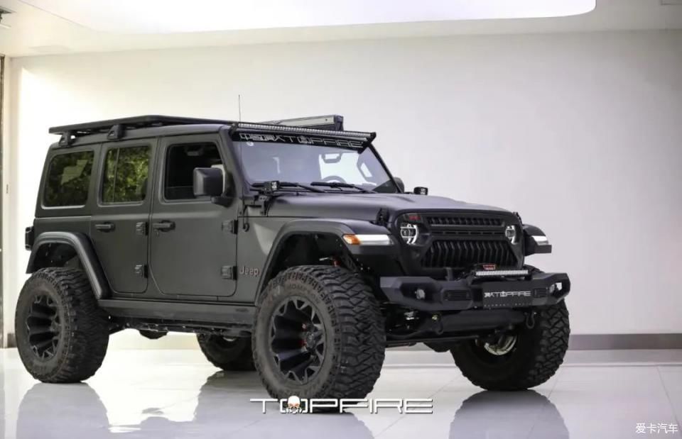  改装|【頂火范儿】暗星丨加版牧马人卢比肯整车改装案例