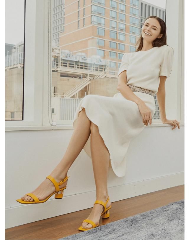 女人|直男都会爱上的高跟凉鞋, 简约精致又优雅高级, 女人味十足!