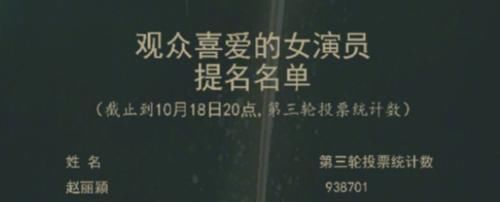 观众|赵丽颖获金鹰奖最受观众喜爱的女演员，台下的宋茜表情太微妙