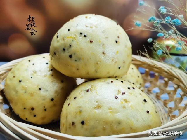  滴水|这杂粮营养可比牛肉，不加1滴水，蒸成风味南瓜馒头，有嚼劲