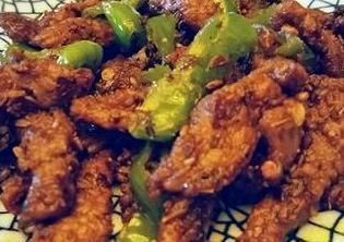 孜然|孜然炒肉,和馒头夹在一起吃,好吃到停不下来