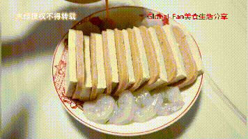  营养|#营养小食光# 咸蛋黄虾仁蒸豆腐