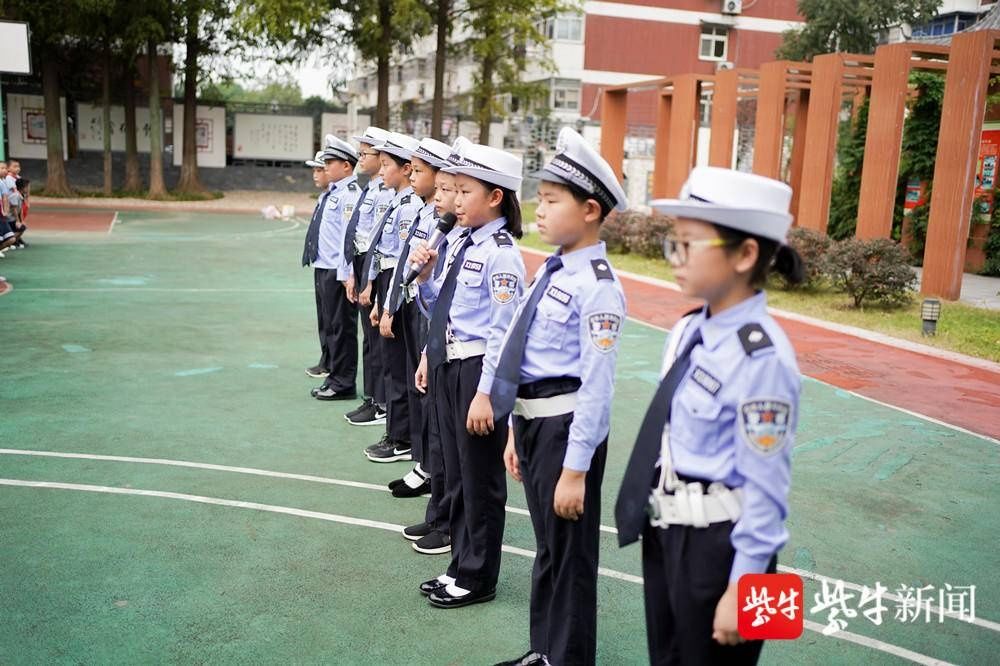 宣传|做好交通宣传，南京浦口小交警开学助力文明出行