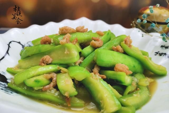 分钟|炒丝瓜，切记加入1料调入1味，5分钟出锅，成就极致鲜味