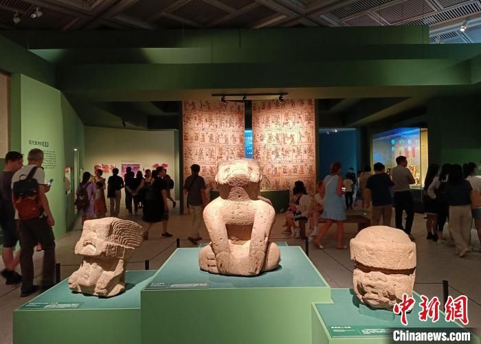 墨西哥古代文明展长沙开幕 154件文物集中亮相