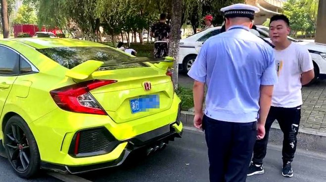 常德|擅自改装“红标本田”，常德一男子被交警重罚