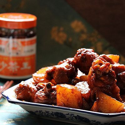  沙茶|沙茶酱烧土豆鸡块