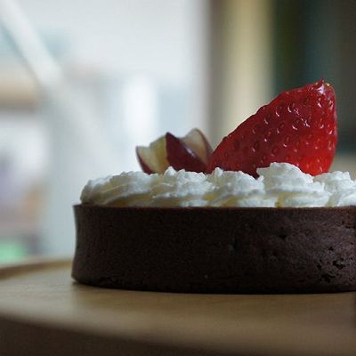  巧克力|柠檬杂果巧克力挞