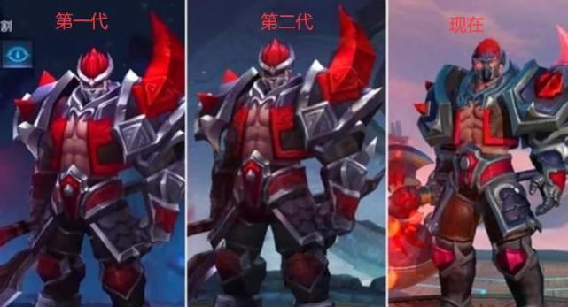 越变越美|峡谷英雄进化论，典韦亚瑟更霸气了，貂蝉第二版最好看，这两英雄
