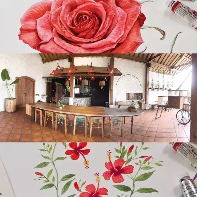  全职|一位全职妈妈喜欢疯狂画画，教你画水彩花卉