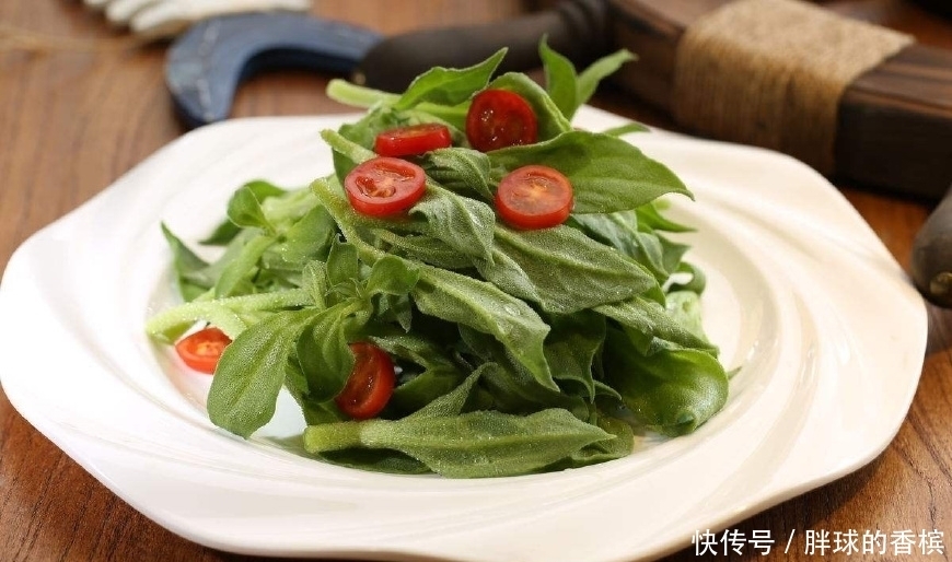叶子|这菜来自非洲,叶子上有“水晶”,可做肥皂,被称为“贵族蔬菜”