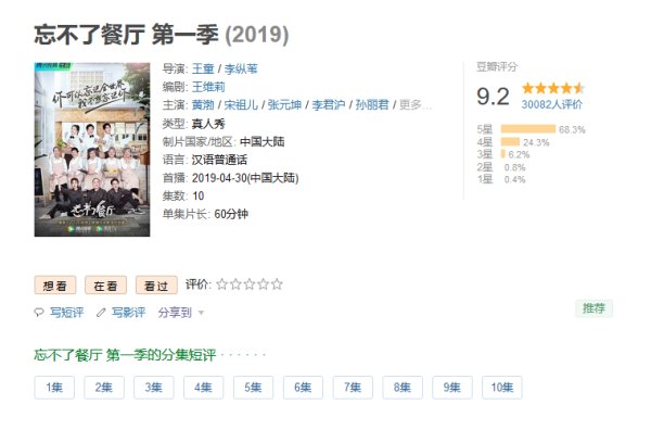  画面|《忘不了餐厅》第二季开播，画面出现高以翔，六个大字引热议！