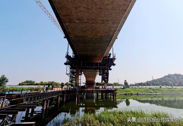 许昌|9月5日，许昌这座大桥合龙