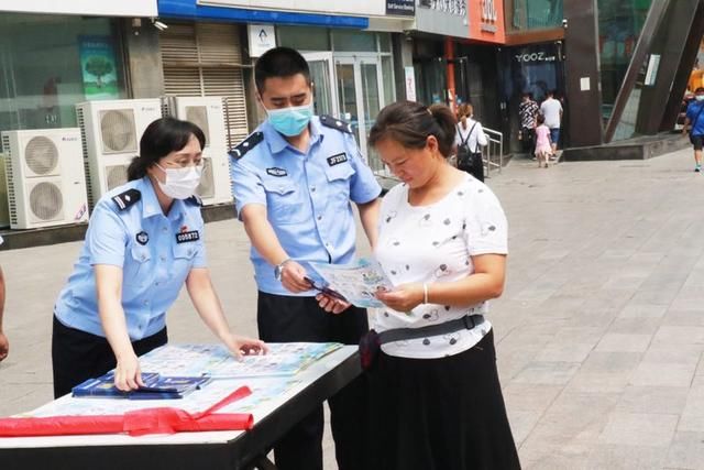  诈骗|石家庄市场派出所扎实开展反电信诈骗宣传活动