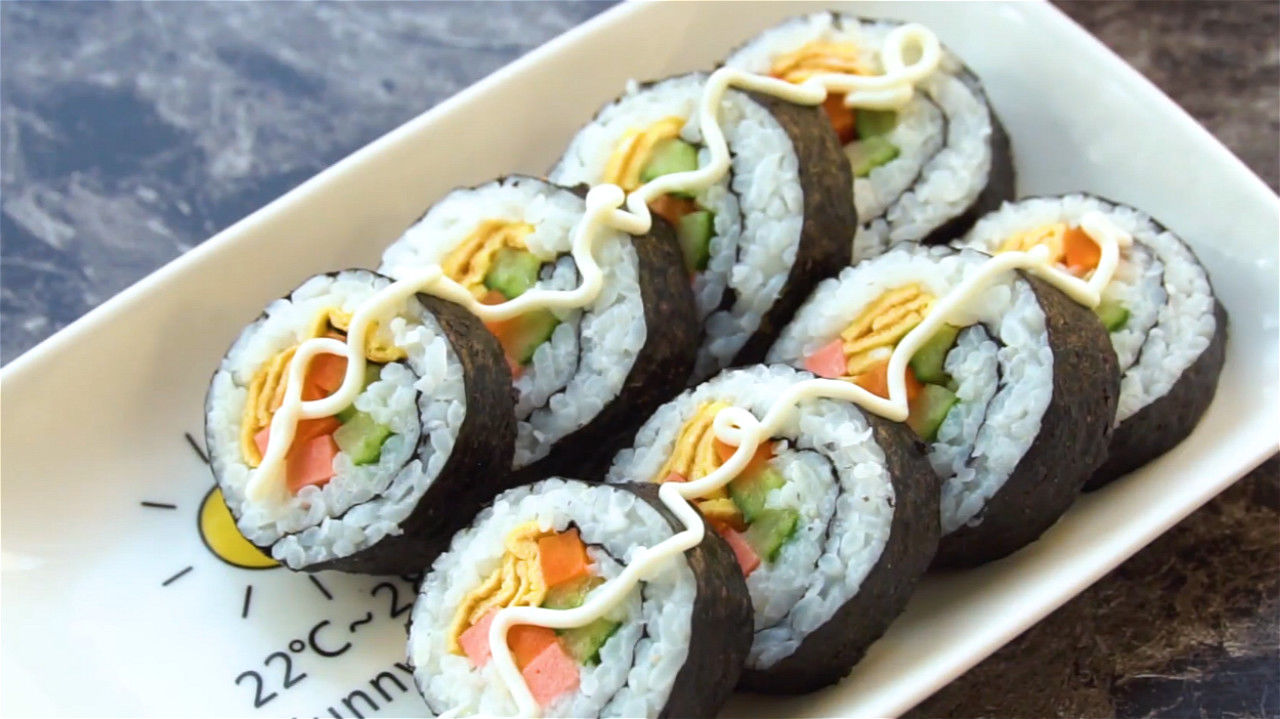 健康|教你做简单美味寿司,健康营养搭配又好吃,搞定不爱吃饭的小孩