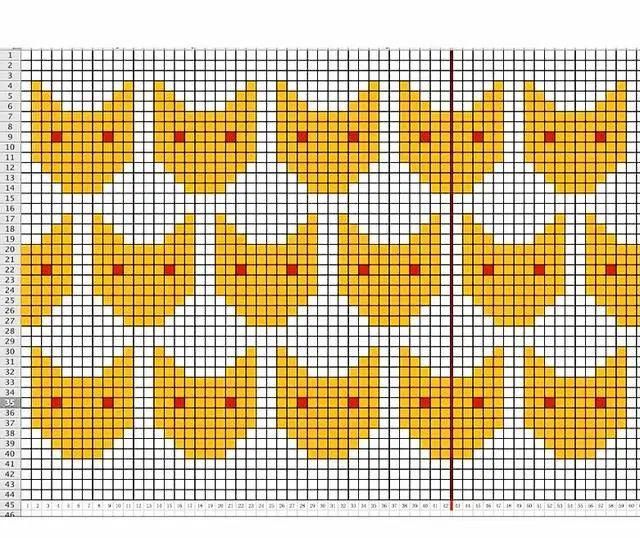  钩针|分享一组提花图解，钩针棒针都可以使用
