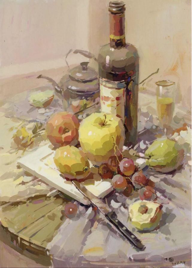 天赋|从零基础、没天赋的小白到熟练上手色彩静物，到底需要多少步？