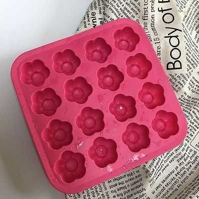  白巧克力|抹茶白巧克力酸奶花朵冰格