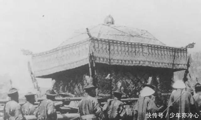葬礼|清朝罕见老照片光绪皇帝葬礼真实场面,历史上最后一位皇帝葬礼