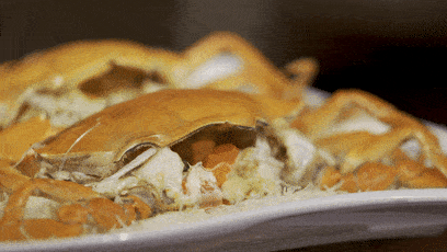 膏蟹|8月这些海鲜正当季!简单用蒜蓉蒸,只需3步,几分钟就能吃!