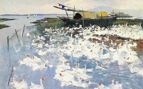  方艺术|“中国画”吴冠中画的太好，中国画在他笔下活了起来