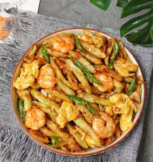 豆角|好吃不胖的炒蒸豆角,好吃到舔盘,低碳水高纤维,值得收藏