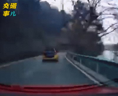 惊险|山路弯多惊险多,鸣笛减速莫超车