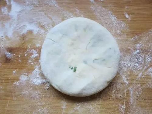  露馅|全烫面韭菜饼，关键还不露馅，酥脆可口