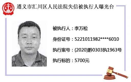 曝光|贵州又一批“失信人”曝光，有人因几千块上榜……