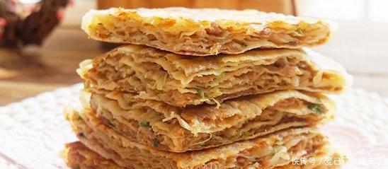 折叠|家庭自制千层葱油饼, 鲜香又美味, 好吃停不下来!