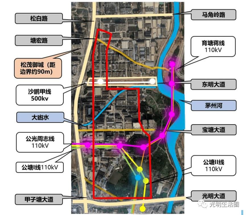  公明段|光明启动地铁13号线土整,各站点详细分布及规划曝光!