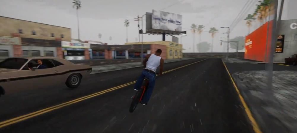 高清|《GTA：SA》高清重制版，画质堪比GTA5，爱了爱了！