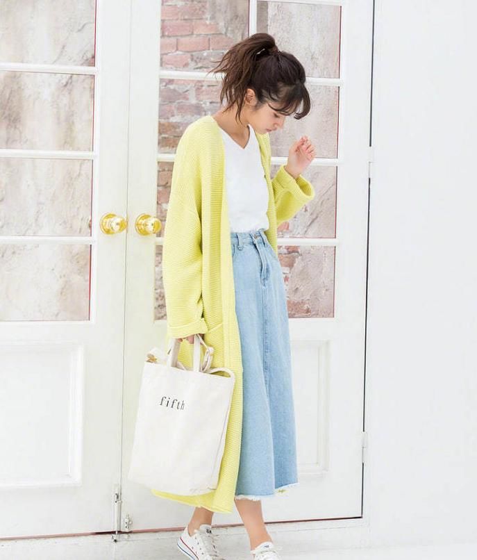 温柔|早晚微凉的秋季,温柔感满满的针织开衫就这样穿,保暖还方便!