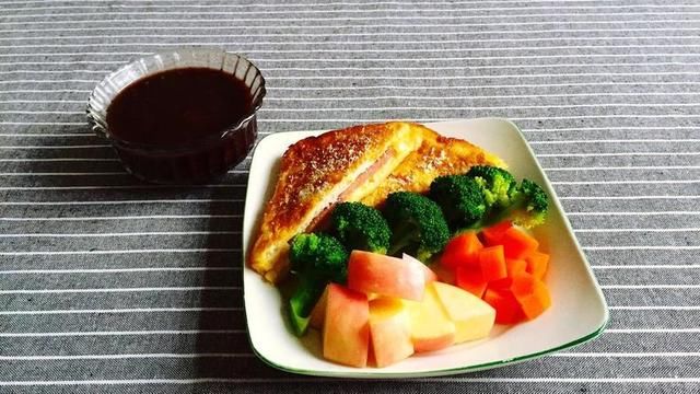  西多士|十分钟快速早餐！咸香美味港式火腿西多士