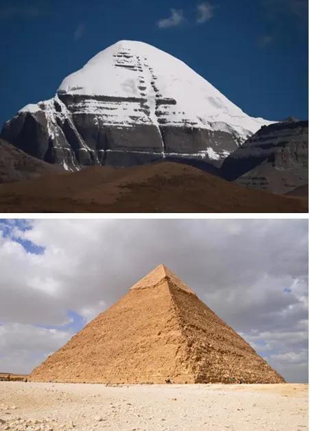 神秘|神秘发现！古埃及金字塔的原型竟然是冈仁波齐