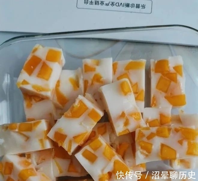  吉利丁片|芒果椰奶冻，简单好吃懒人必备甜品……