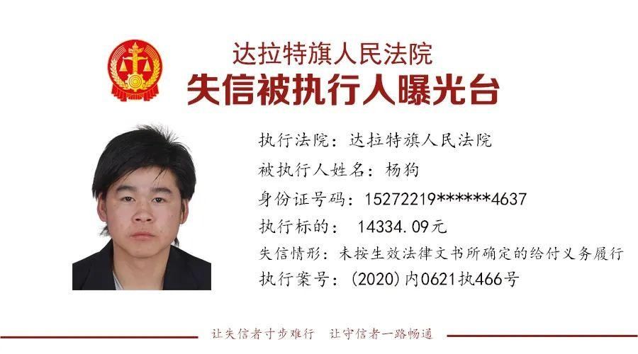 法院|鄂尔多斯一法院公布一批失信被执行人名单