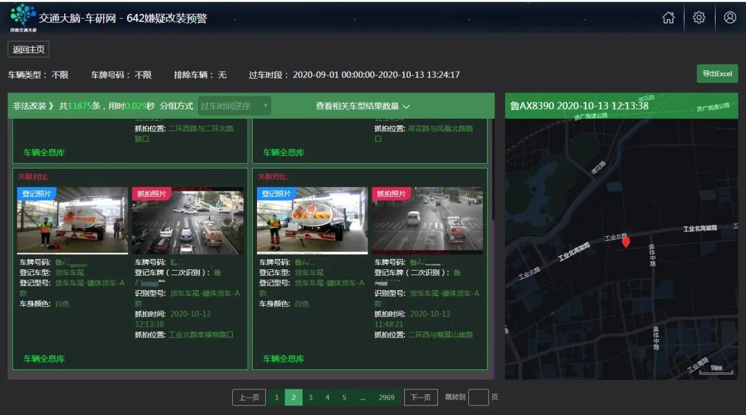 预警布控系|“源头挖、路面查”—鲁A9P62挂、鲁AE6155等118辆车相继被查!