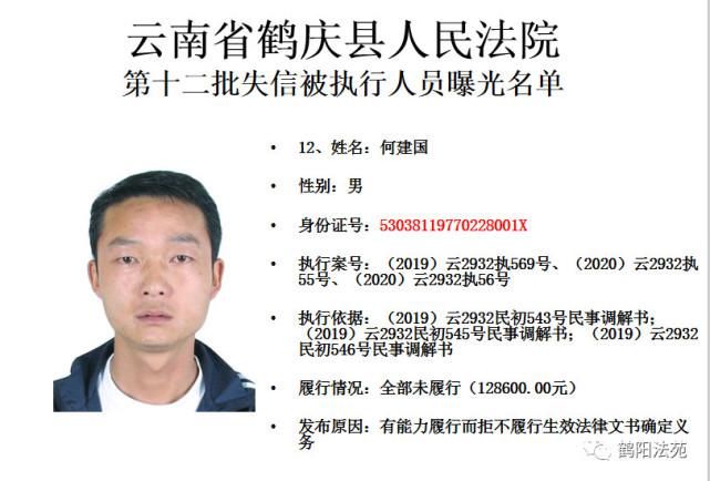 有人|又一批失信被执行人名单曝光,有人仅因为213元钱!