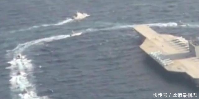  击中|伊朗演练攻击“美国航母”：导弹击中后派快艇围住 特种部队索降登舰