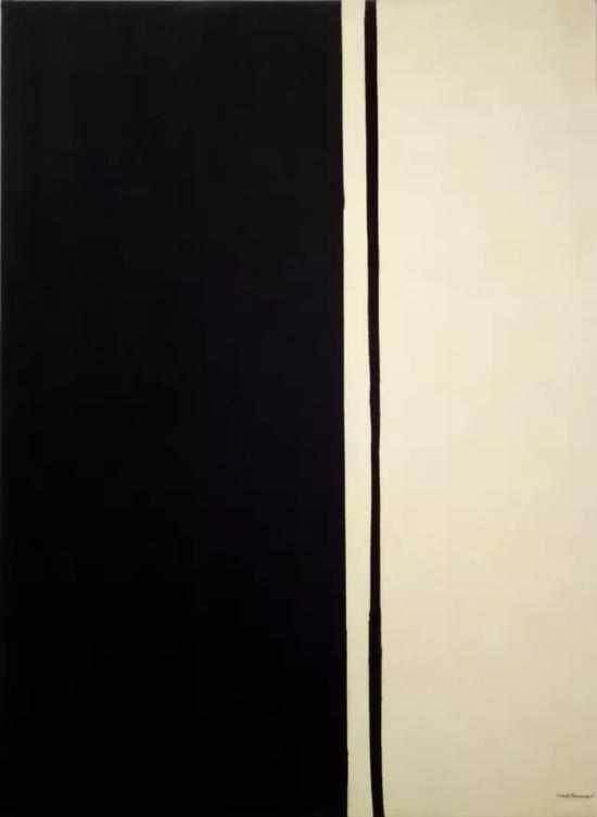  艺术大师|抽象派艺术大师24年里只画直线，其中有一条直线卖了7个亿