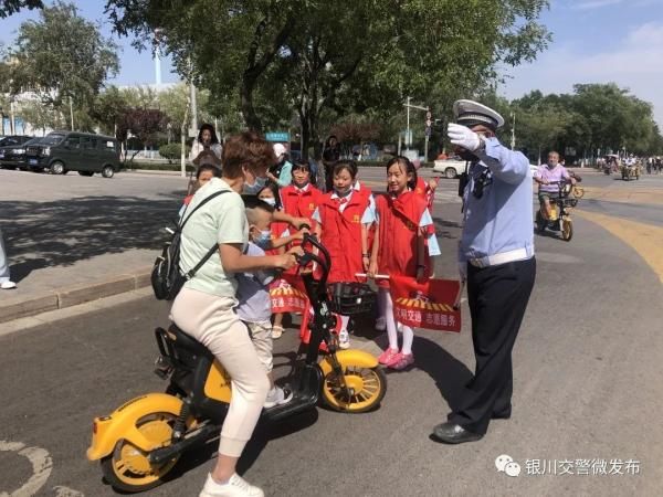 文明交通|银川交警持续强化整治非机动车、行人交通违法行为