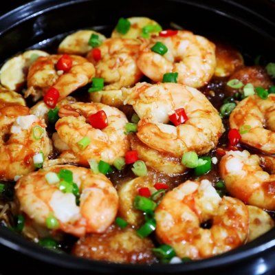  健康|虾仁豆腐煲健康营养、不油不腻，一家人晚饭吃真舒服