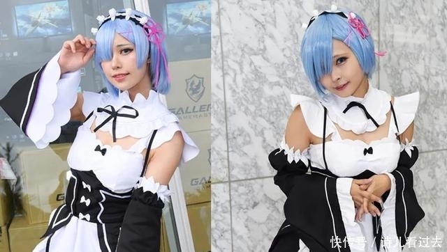  演绎|日本小姐姐COSPLAY雷姆：胖瘦美可爱全齐了，还有点风情万种