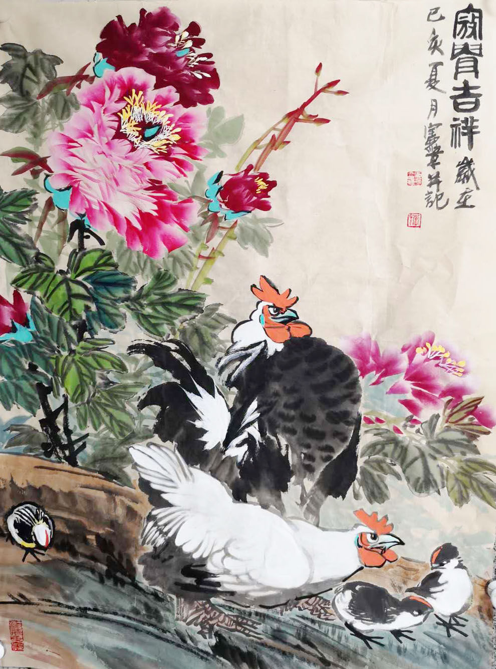 弃形而写神-著名画家李宪章作品欣赏